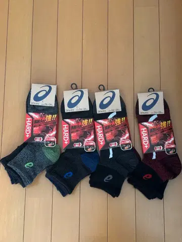 아식스 삭스 3켤레 묶음 4개 (12켤레) 세트