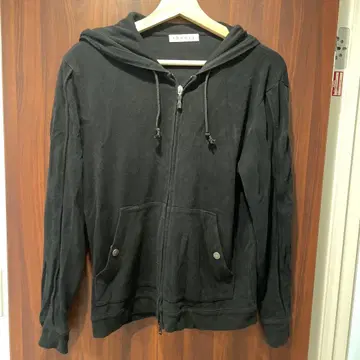 theory 블랙 지퍼 후드티