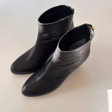 AU BANNISTER 숏부츠 부티 23cm 블랙