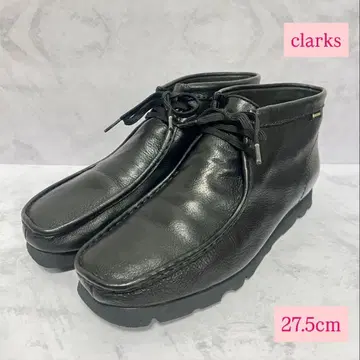 미사용급 clarks Wallabee Boot GTX 블랙 27.5cm
