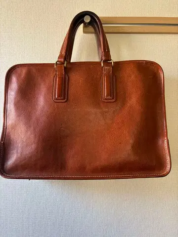 츠치야 가방 우루바노 어반 브리프 브라운 비즈니스 백