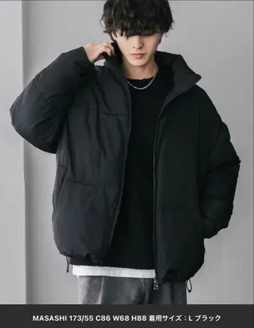 오버사이즈 리얼 다운 x 기능성 파이버 다운 하이브리드 자켓