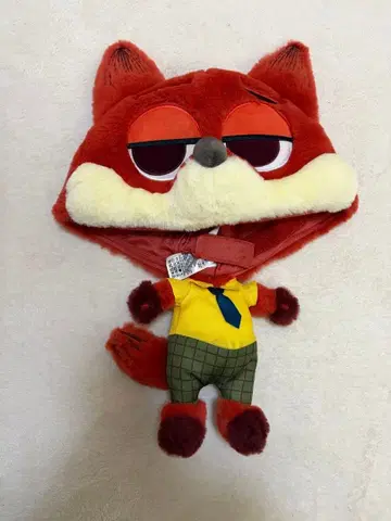 디즈니 상하이 닉 주토피아 모자