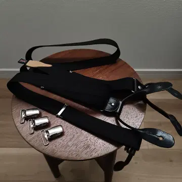 ALBERT THURSTON: 2.5cm 서스펜더 블랙