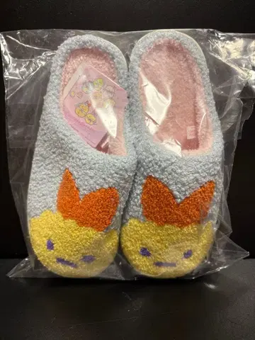 스미코구라시 천사 에비텐 포근포근 룸슈즈 블루