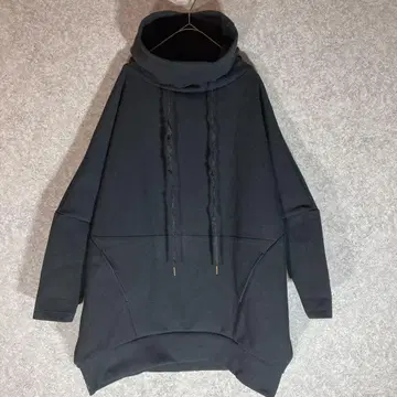 인기 스우히라이 ( M ) 오프넥 후드티 변형/일본제/세련됨/