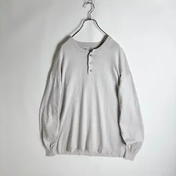 crepuscule 캐시미어 혼방 헨리넥 니트 아이보리 2