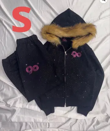 90 로고 글리터 셋업