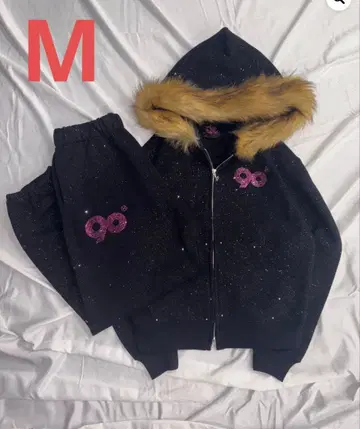 90 Logo Glitter 셋업