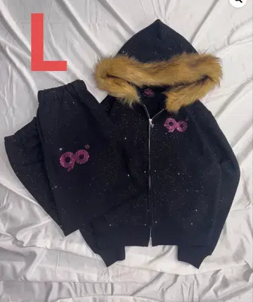 90 로고 글리터 셋업