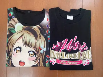러브 라이브! final Live 티셔츠 & 미나미 코토리 캐릭터 티셔츠