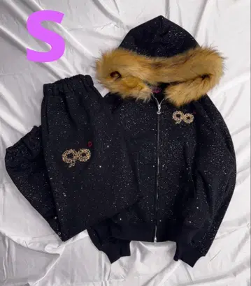 90 로고 글리터 셋업