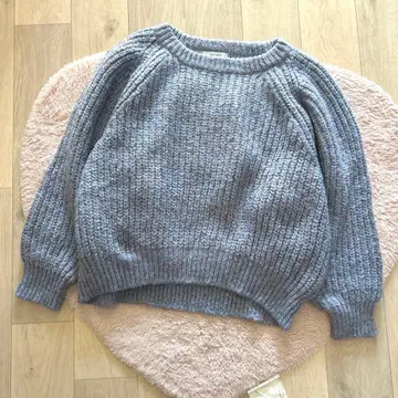 JEANASIS 3G 아제 MIX 얀 풀오버 캐주얼 성숙/러블리