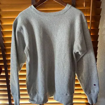 [ USA제 ] 챔피온 리버스 위브 빨간색 단일 택 맨투맨 XL