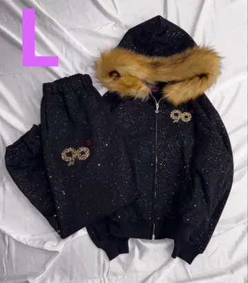 90 로고 글리터 셋업