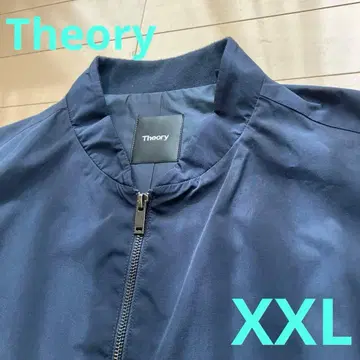 Theory 봄버 자켓 네이비 레어 XXL