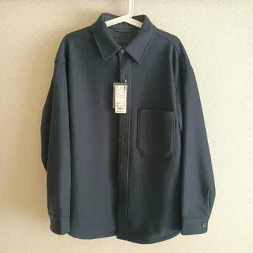 UNIQLO 네이비 오버 셔츠 자켓 XL