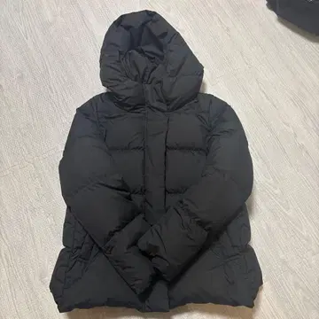 무인양품 블랙 다운 자켓 L
