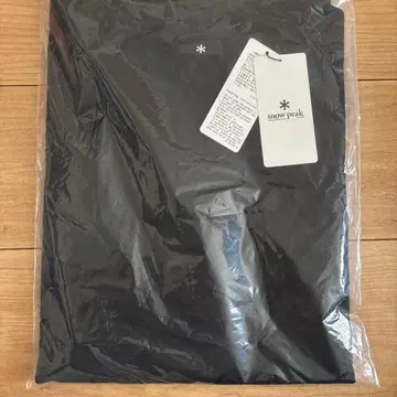 스노우피크 포켓 티셔츠 L 사이즈 블랙