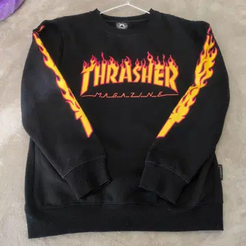Thrasher 불꽃 로고 트레이닝복 M 새상품급
