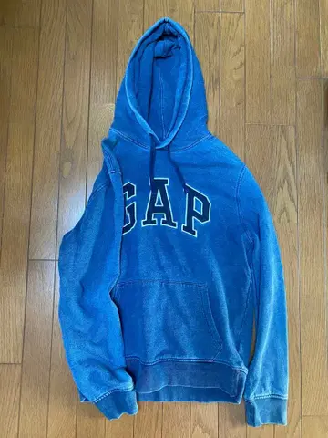 GAP 후드 부착 후드티 파랑