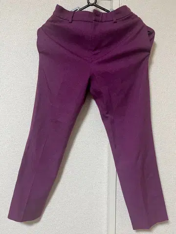 [ 새상품급 ] BEAUTY&YOUTH 퍼플 슬림핏 팬츠 M 사이즈
