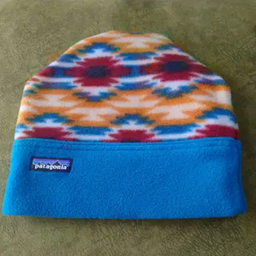 patagonia 컬러풀 니트 모자 S