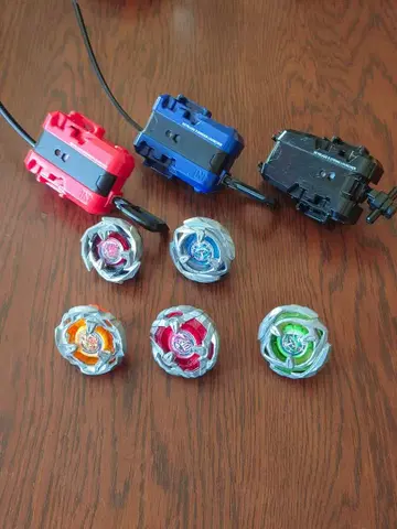 베이블레이드 X 5종 & 런처 3종 바로 플레이 세트