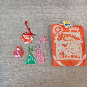 즉시 발송 리틀 키티 키링 세트 쇼와 레트로 당시 물건 초레어