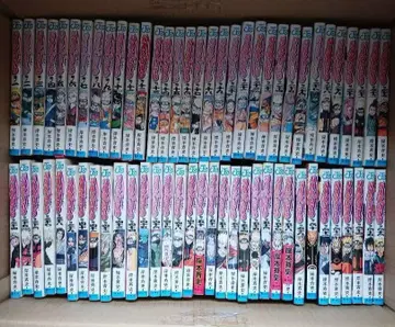 NARUTO (나루토) 세트 72권 팬북 (69,70,71권 제외)