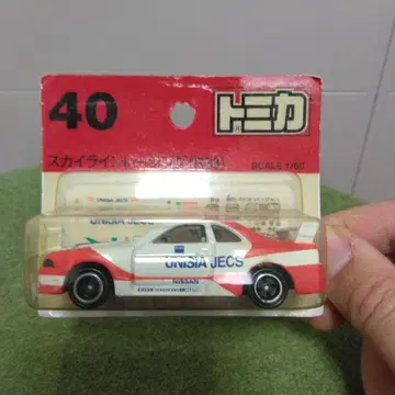 토미카 No.40 스카이라인 레이싱 R33 UNISIA JECS