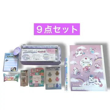 유니콘 여아 문구 펜 케이스 펜 찰떡 지우개 반반 군의 일상