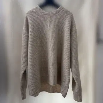 베이지 스웨터 사이즈 38 미사용