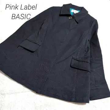 Pink Label BASIC 유나이티드 애로우즈 노카라 자켓