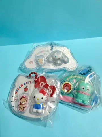 패키지 참 헬로키티 시나모롤 한교동 3개 세트