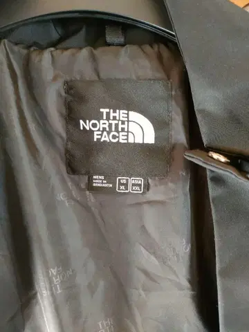 THE NORTH FACE 블랙 나일론 자켓 US XL
