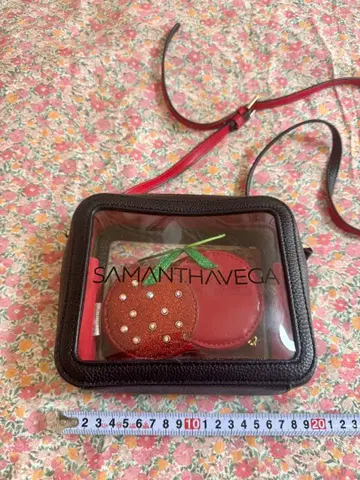 SAMANTHAVEGA 체리 숄더백