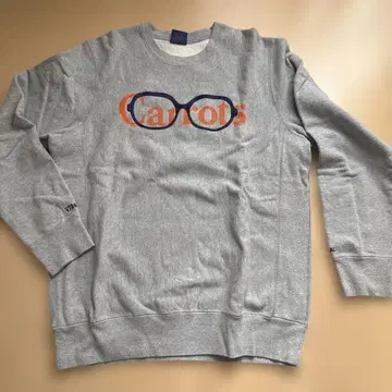 Carrots 맨투맨 그레이 L 속기모 자수 BEAMS