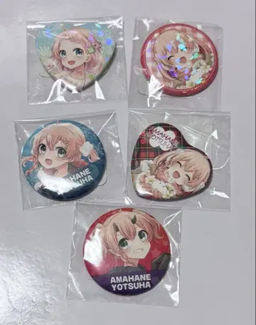 아마하 요츠하 캔뱃지 세트