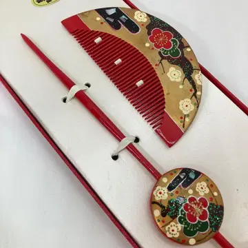 010103 칠기 시치고산 성인식 평치 빗