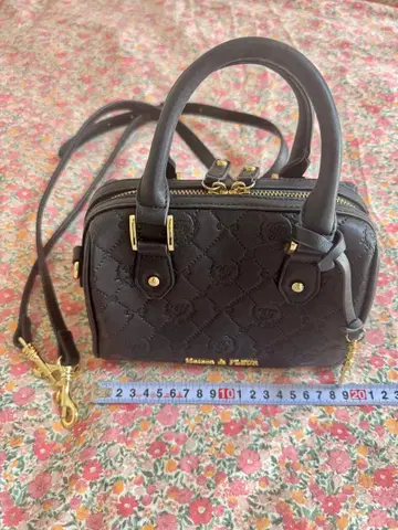 Maison de FLEUR 블랙 백