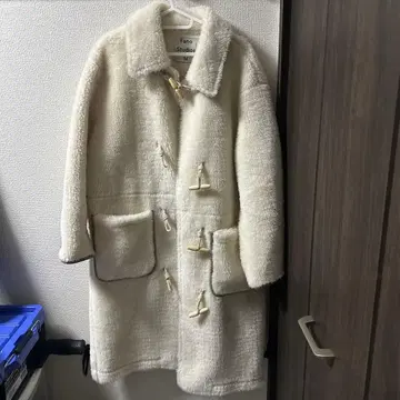 Fano Studios 플리스 자켓 M 사이즈 아이보리