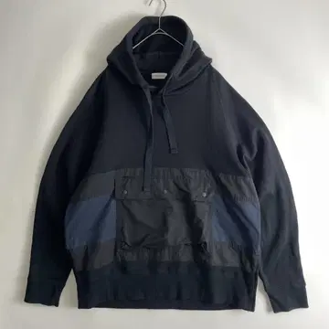 EN ROUTE (ic) 3 두꺼운 빅 오버 사이즈 후드 맨투맨