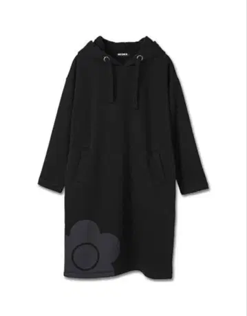 마리퀀트 택 포함 속기모 후드티 원피스