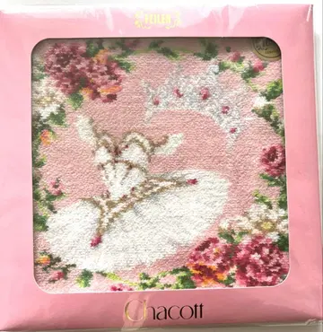 [미개봉 새상품] 페이러 x 차코트 콜라보 손수건 핑크 로즈