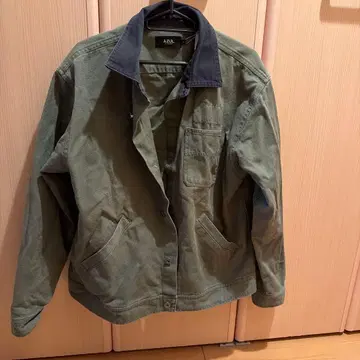 AZUL by MOUSSY 올리브 그린 L 자켓