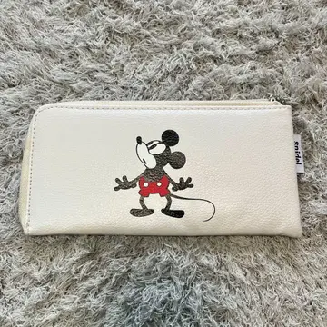 [ 새상품급 ] Snidel 미키마우스 파우치 화이트