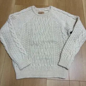 리바이스 Levi's 케이블 니트 스웨터 알파카 혼방