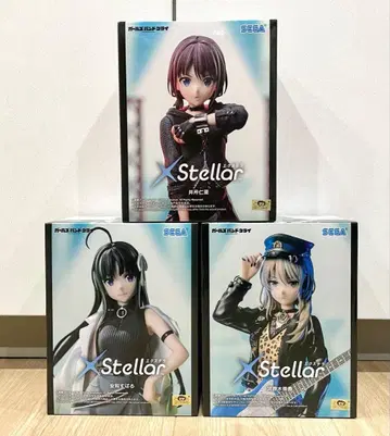 걸크러쉬 피규어 3점 니나 모모카 스바루