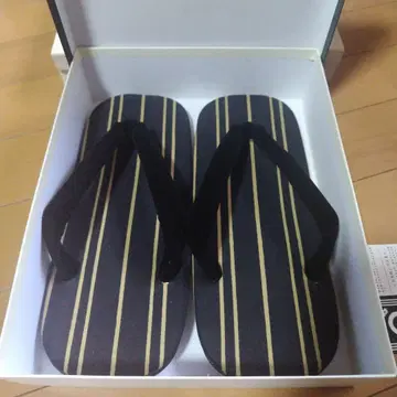 카마와누 셋타 스트라이프 패턴 고급 소가죽 밑창 25cm